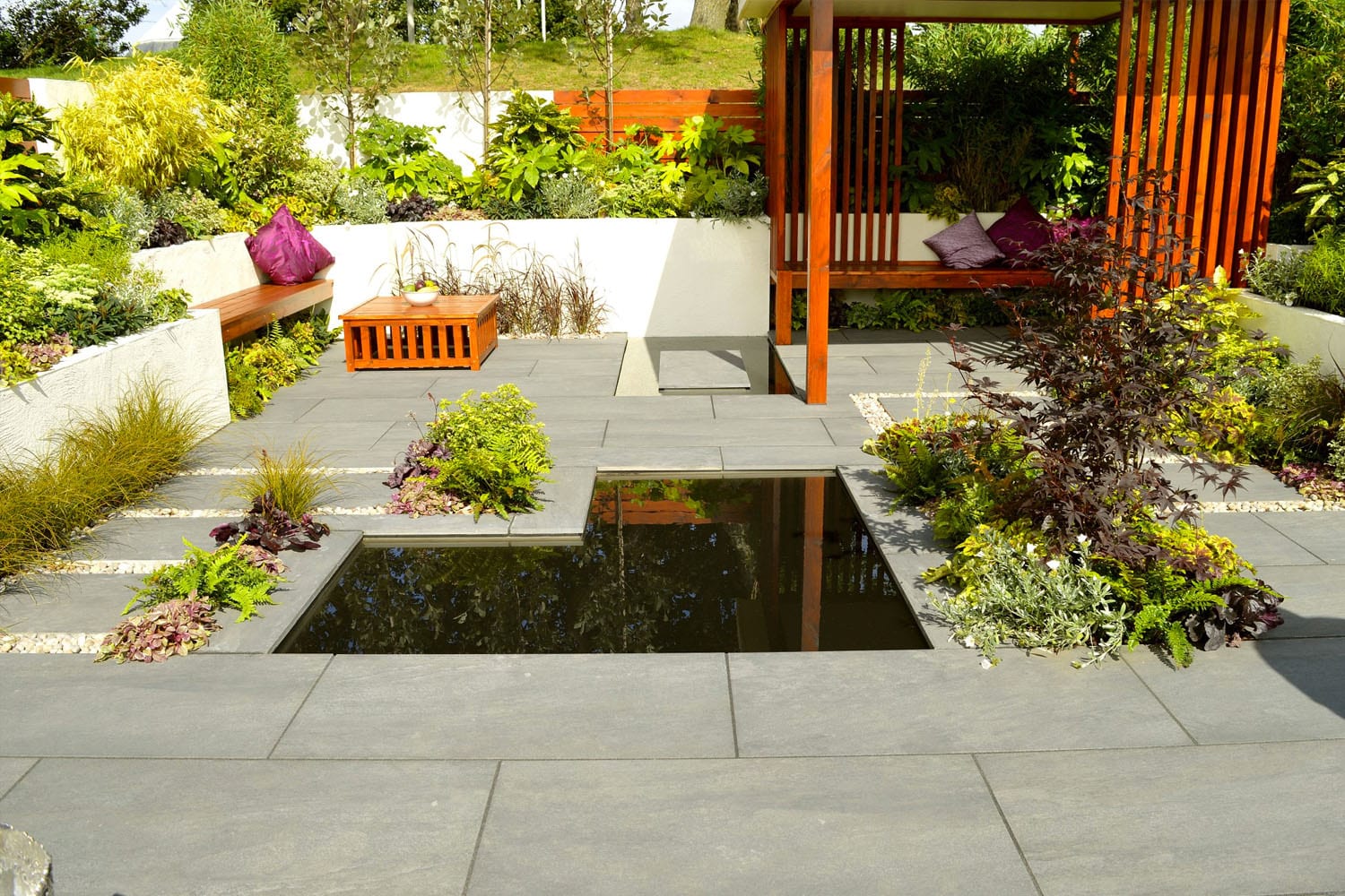 Patio built by HRH Construction in Christchurch, Dorset